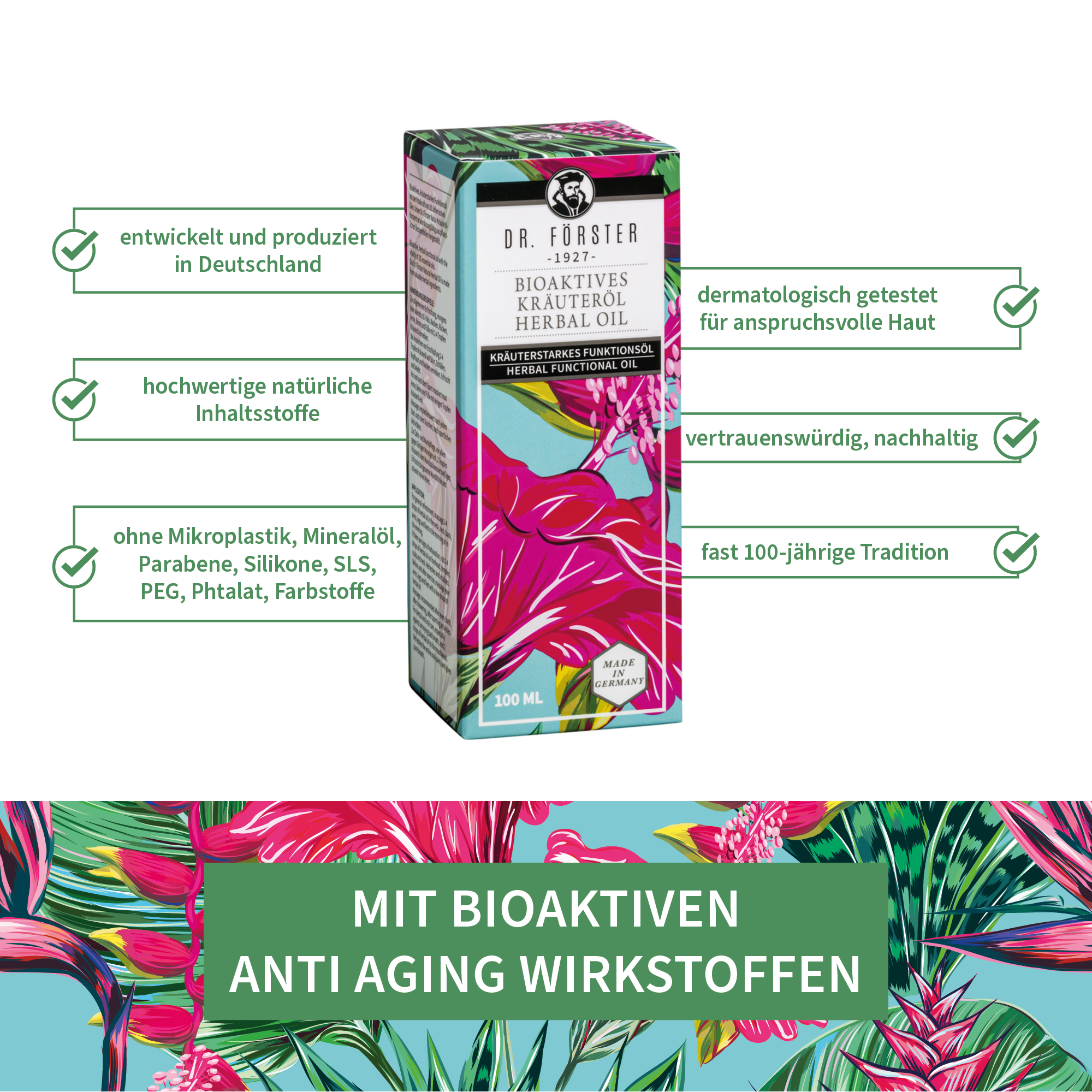 Dr. Förster Schönheit von innen & außen Dr Foerster Cosmetics