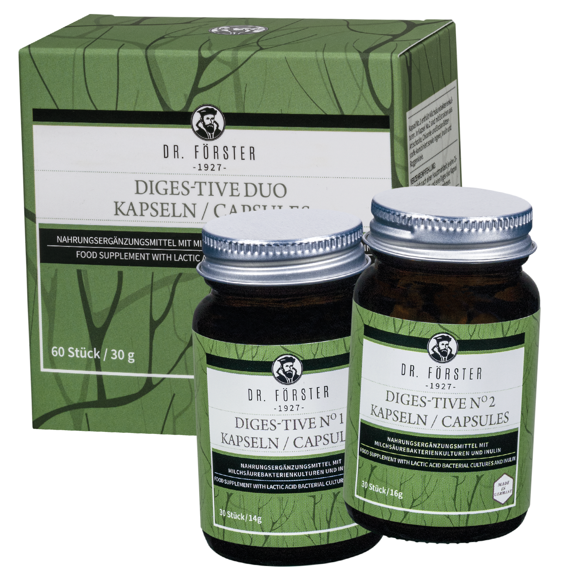 DIGESTIVE DUO NO.1 & NO.2 KAPSELN
