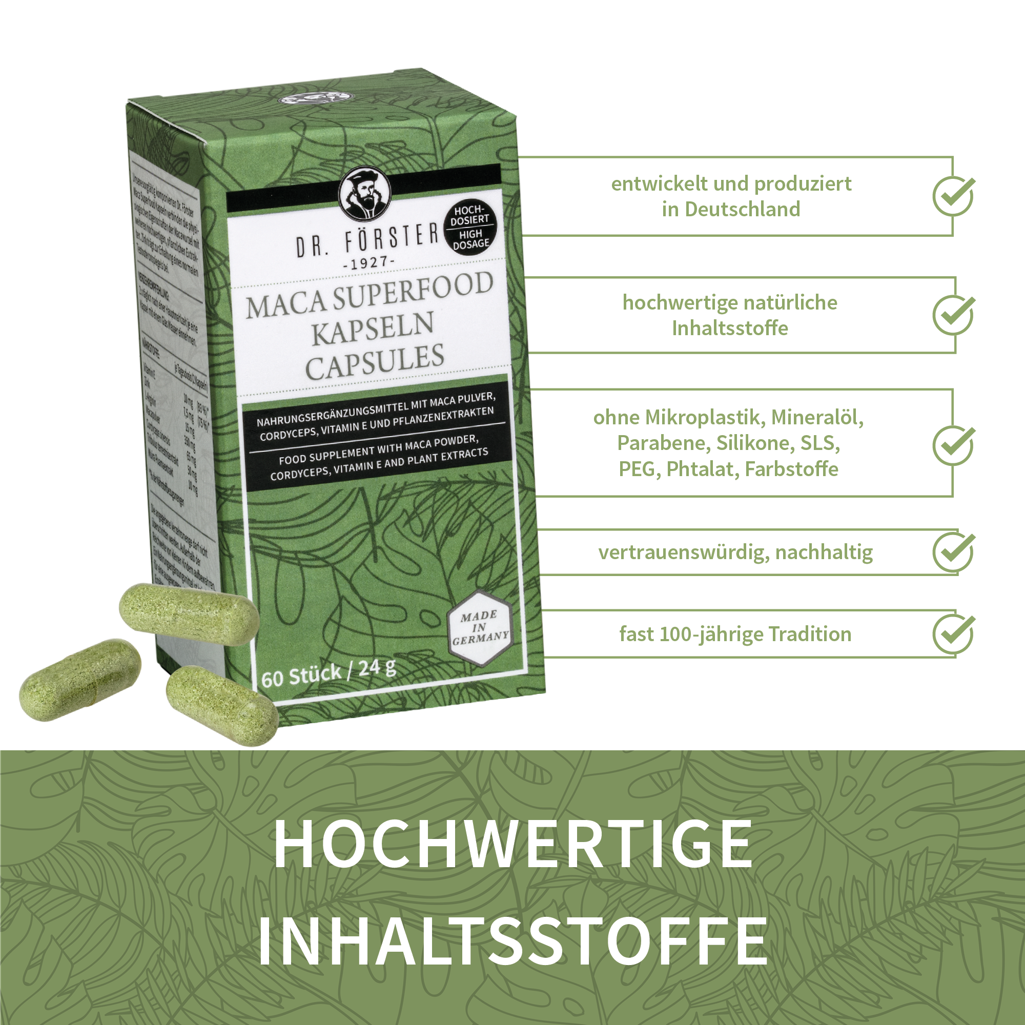 MACA SUPERFOOD KAPSELN