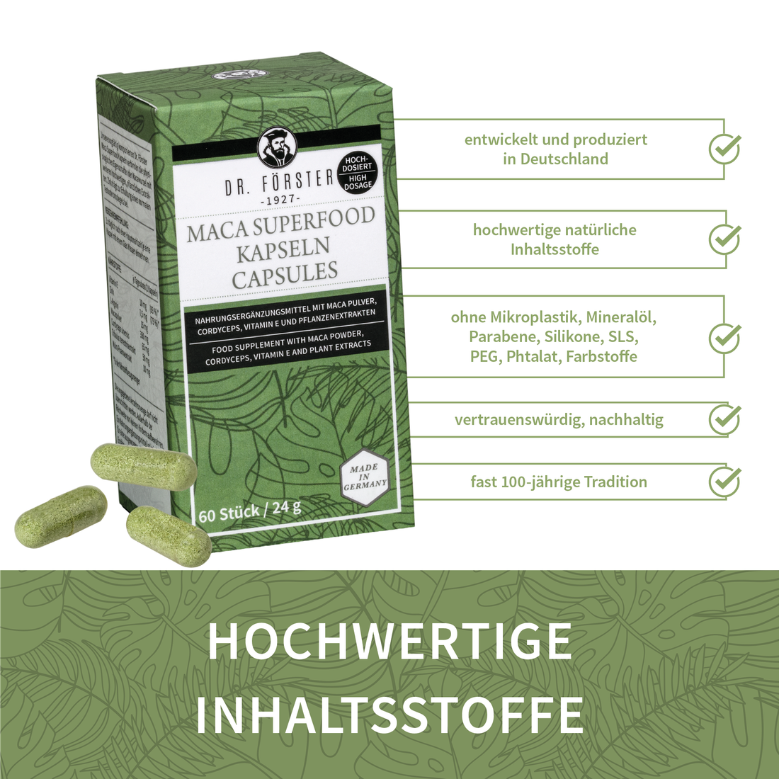 MACA SUPERFOOD KAPSELN