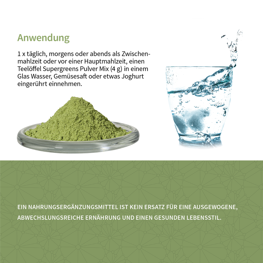 SUPERGREENS PULVER MIX